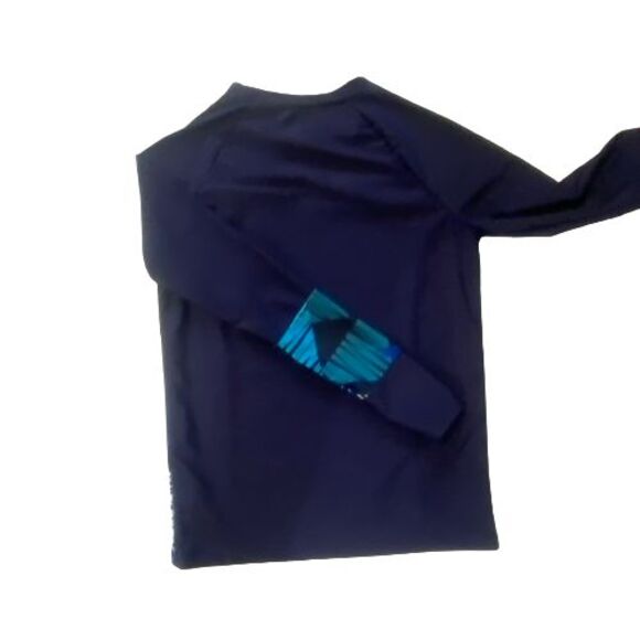 Boys T-Shirt Pullover Top Shein Long Sleeve Surf Ski Tropical Beach Colorful - Picture 4 of 7